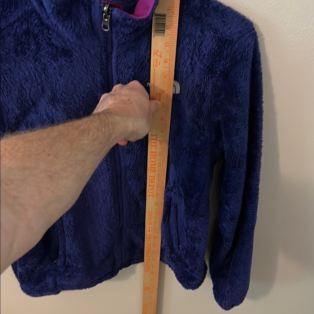 Women’s north face purple Sherpa jacket in size small - Picture 6 of 8
